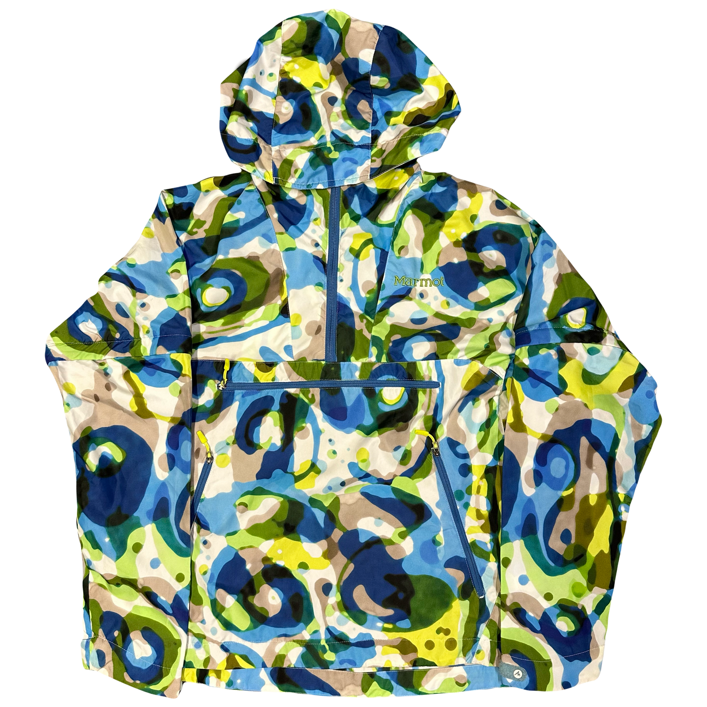 Marmot Half Zip Jacket In Blue ( S )