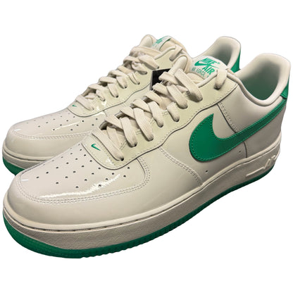 Nike Patent Air Force 1 In White & Green (11UK/12US)