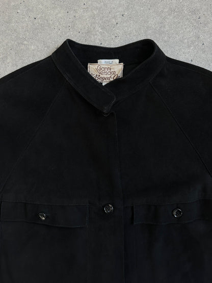 Gianni Versace x Beged-Or 1970s Suede Shirt - S