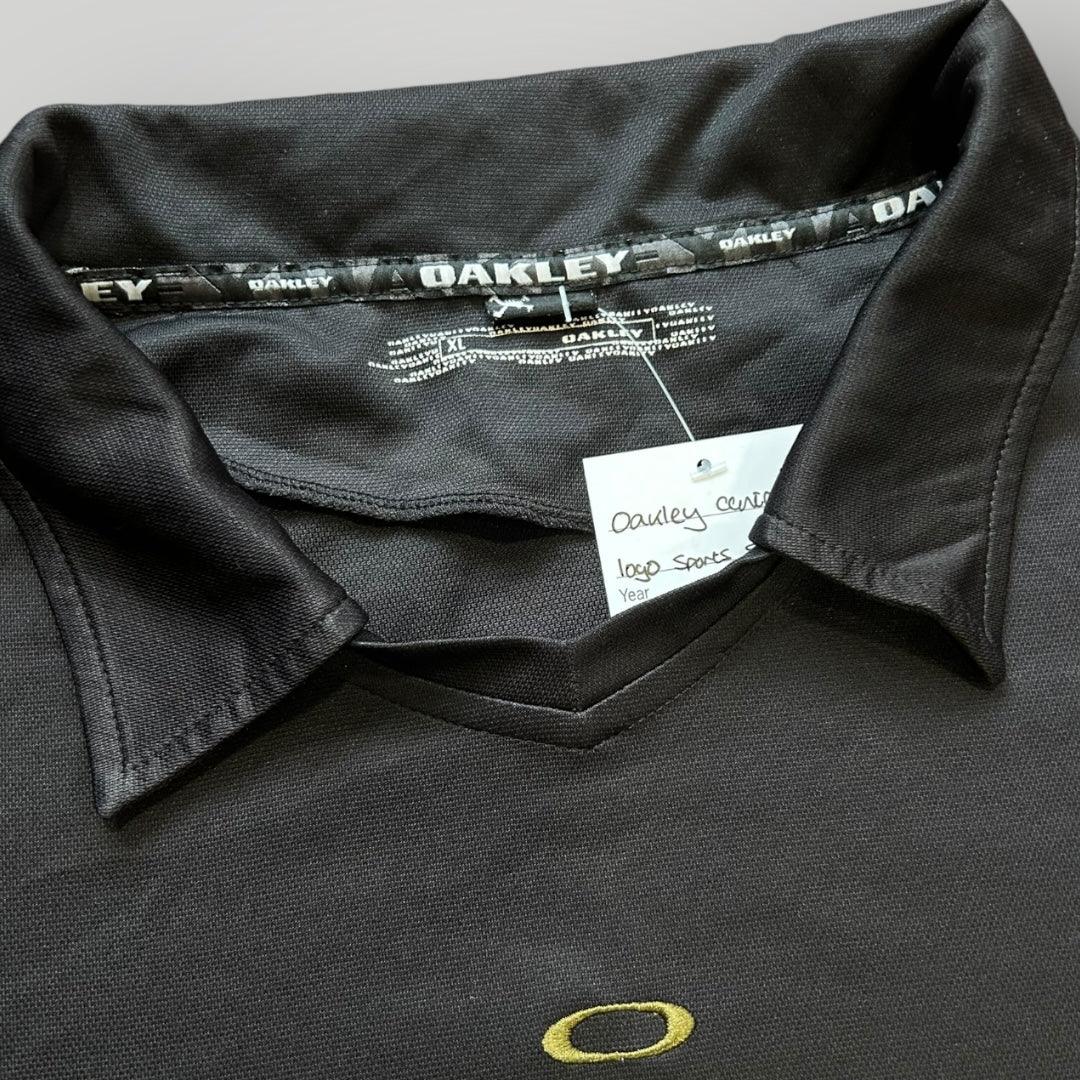Oakley 2000's Embroidered Nylon Polo L/XL