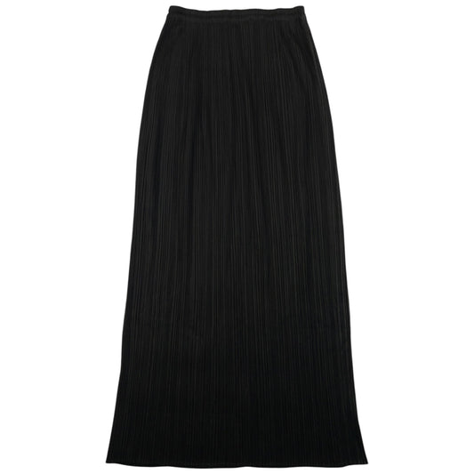 Vintage 90s Pleats Please By Issey Miyake Pleated Skirt Womens One Size | O/S, Black