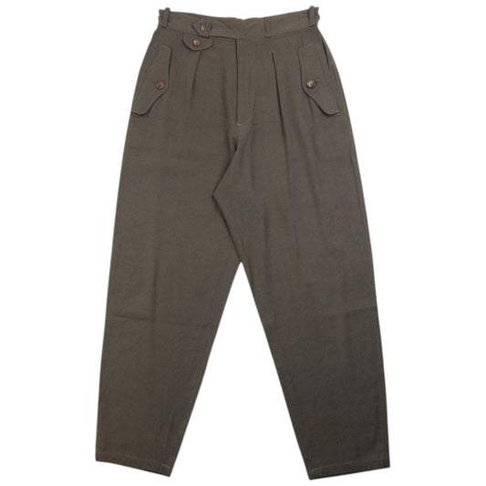 Vintage 2000s Yohji Yamamoto Pleated Trousers Size W27 | W27, Multicoloured