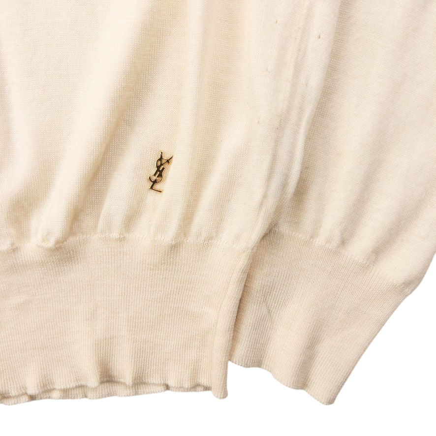 Vintage YSL Yves Saint Laurent Turtleneck Wool Jumper Womens Size L