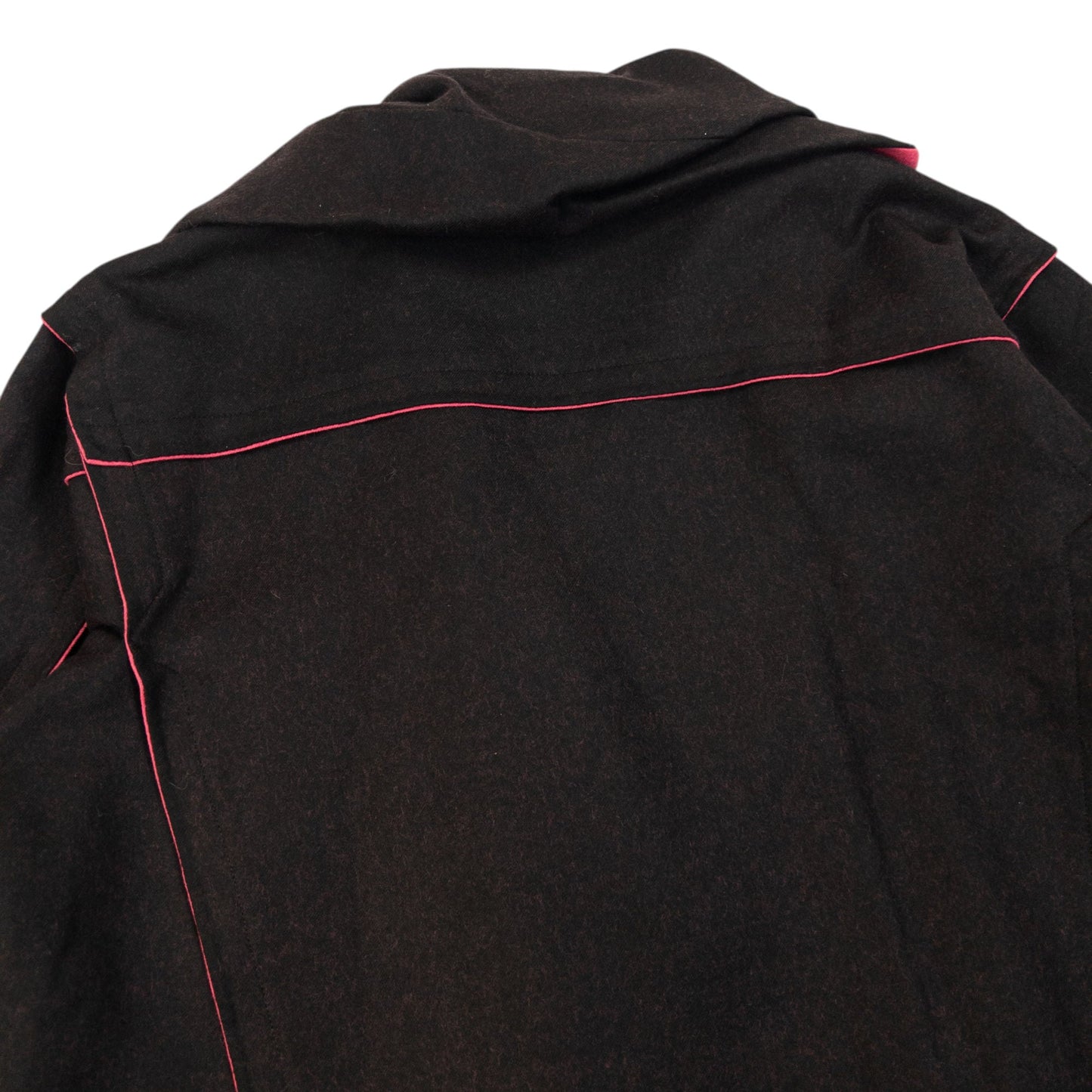 Vintage 2000s Issey Miyake Contrast Seam Jacket Womens Size L | Large, Black