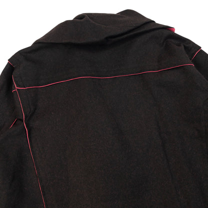 Vintage 2000s Issey Miyake Contrast Seam Jacket Womens Size L | Large, Black