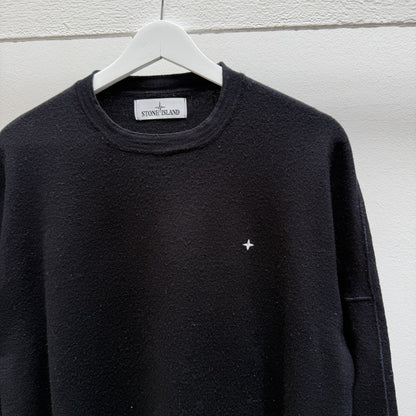 Stone Island Compass Knit Jumper (M) | Medium, Black
