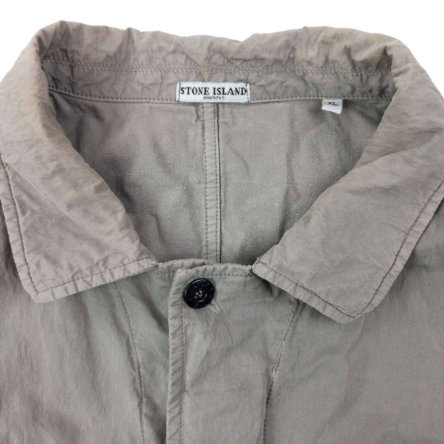 Vintage 2007 Stone Island Zip Up Jacket Size M | Medium, Grey