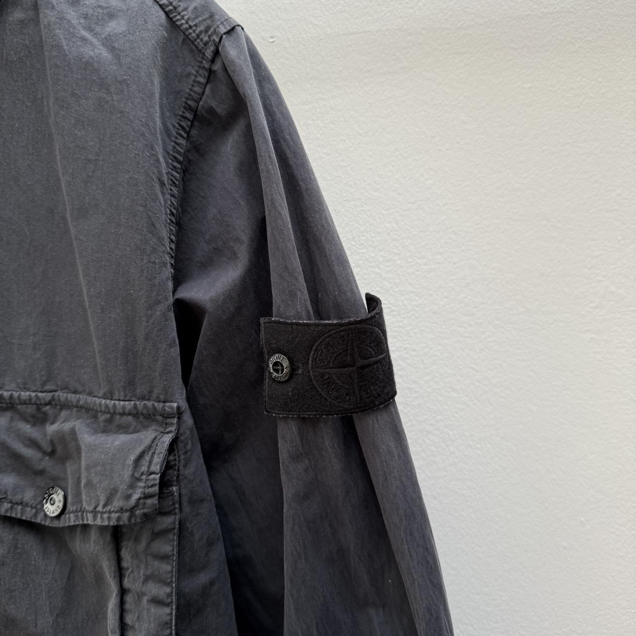 Stone Island Ghost Smock Pullover Jacket (S) | Small, Black