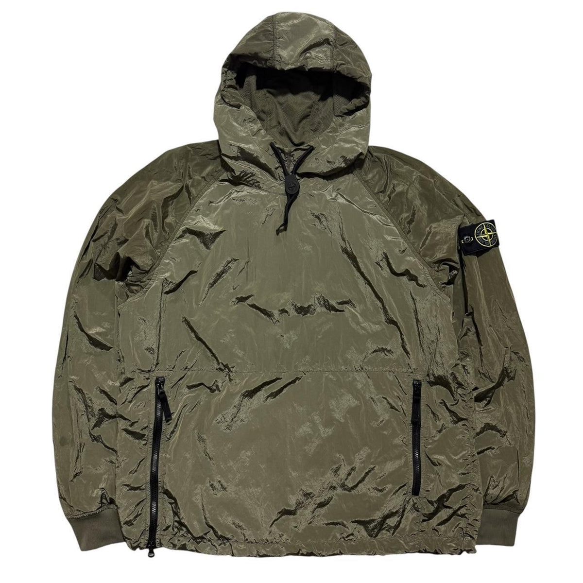 Stone Island Nylon Metal Pullover Smock | XL, Olive