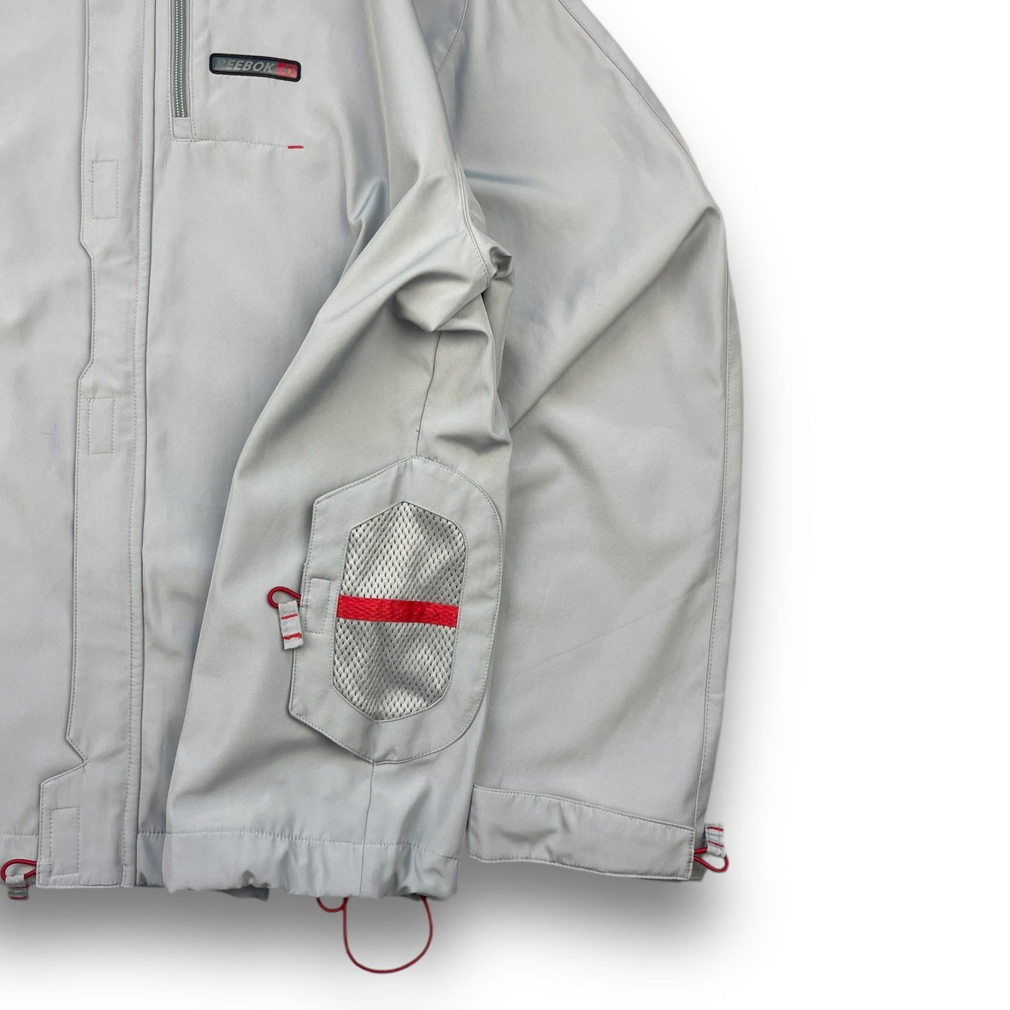 2000's Reebok Technical Dual Zip Jacket (XL) | Default Title, Grey