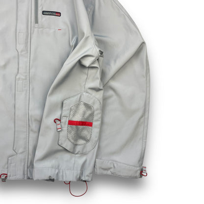 2000's Reebok Technical Dual Zip Jacket (XL) | Default Title, Grey