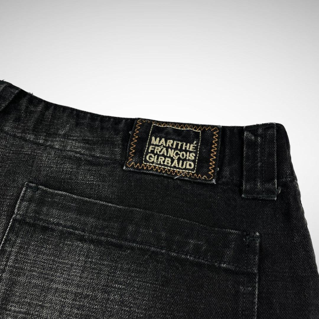 M+F Girbaud Velcro Taped Cargo Denims (90s) - Known Source