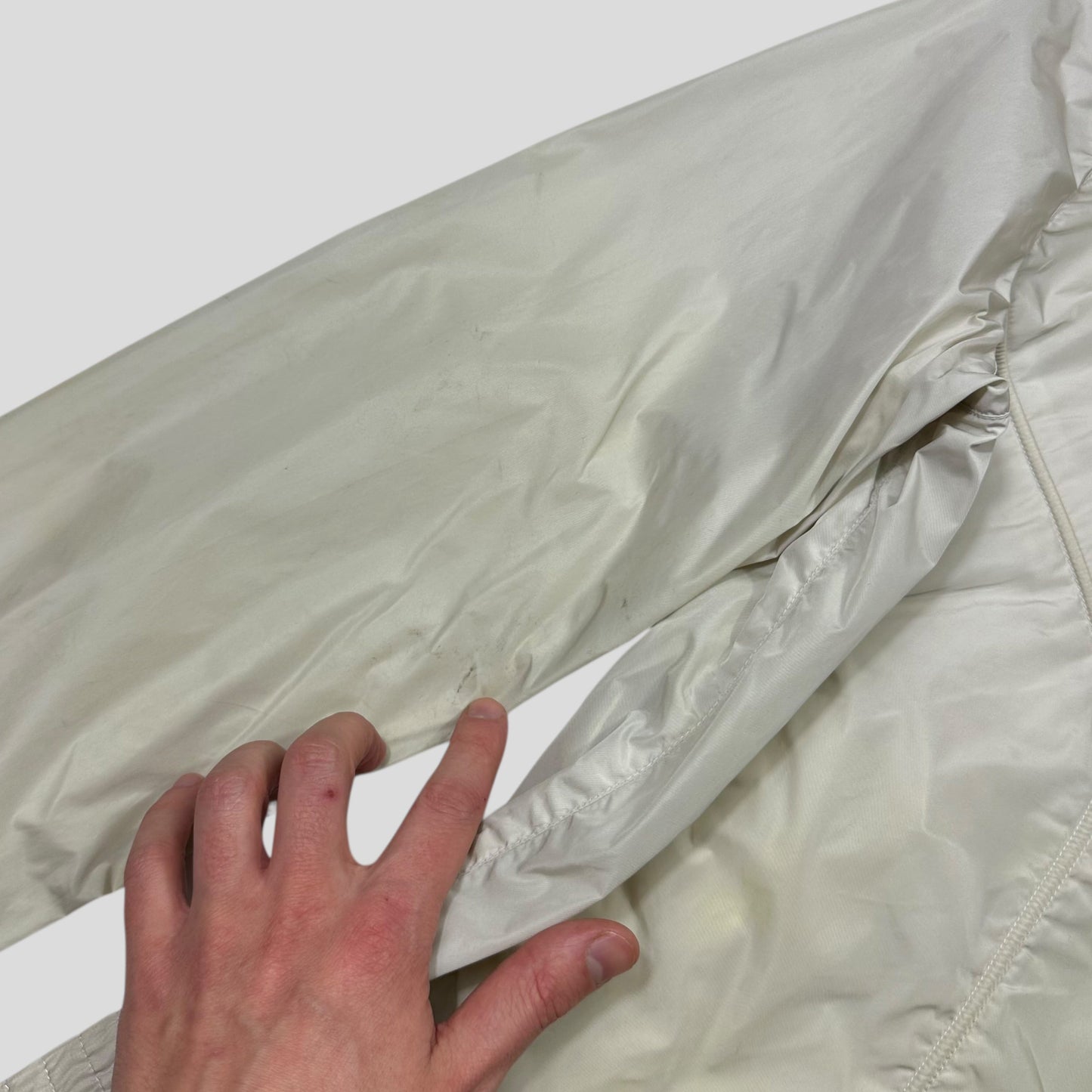 Gucci by Tom Ford 00’s Nylon Military Web Bomber Jacket - M/L | Default Title, White