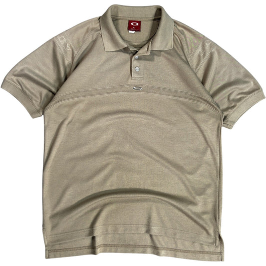 Oakley 90’s Coolmax Polo Shirt L | Large, Khaki