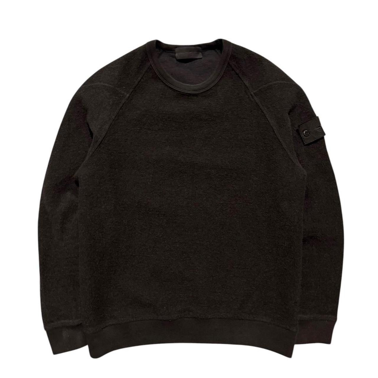 Stone Island Wool Brown Ghost Pullover Crewneck | Small, Brown