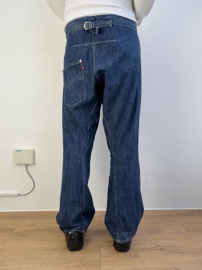 Levi’s Engineered Twisted Jeans | W32, Red