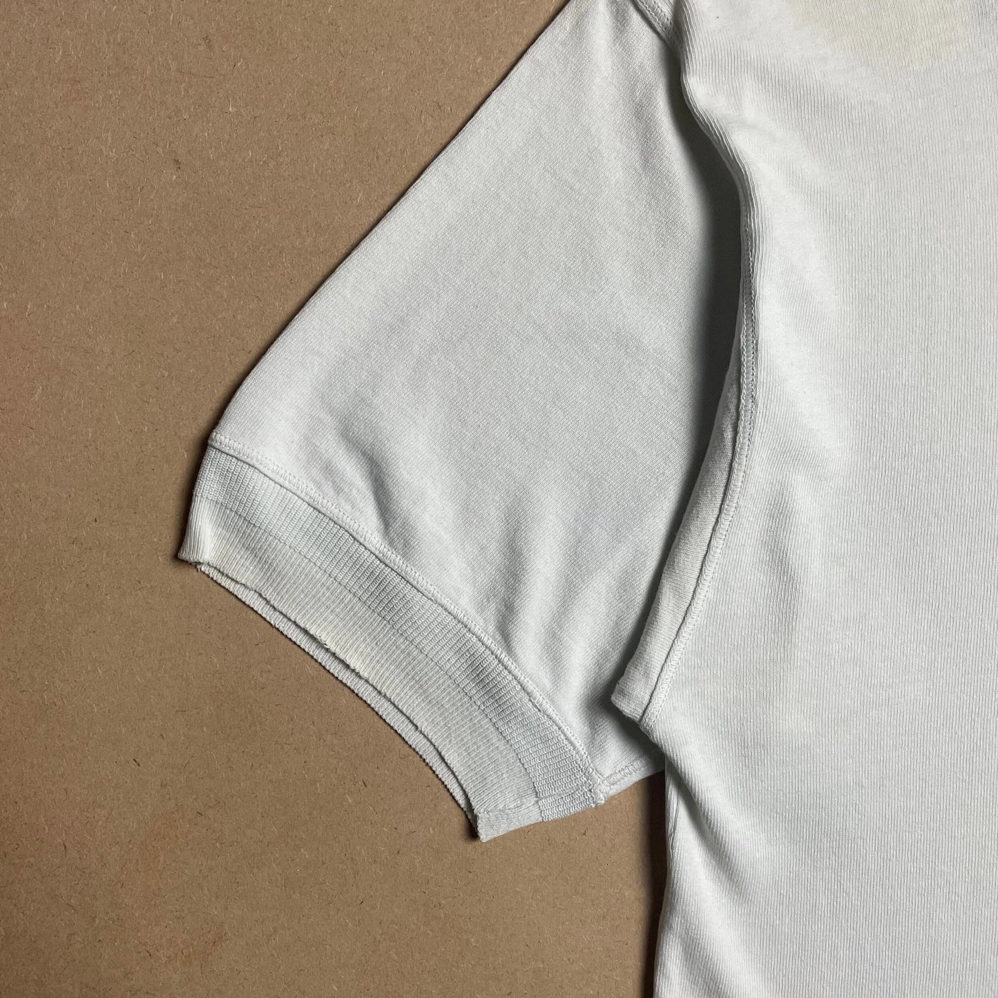 S/S 1989 Marina Rubber Buttonhole Cotton Henley Shirt