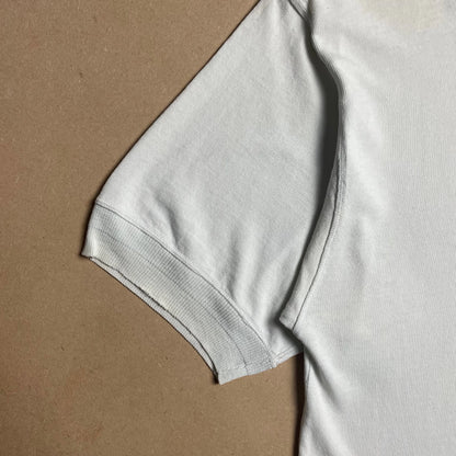 S/S 1989 Marina Rubber Buttonhole Cotton Henley Shirt