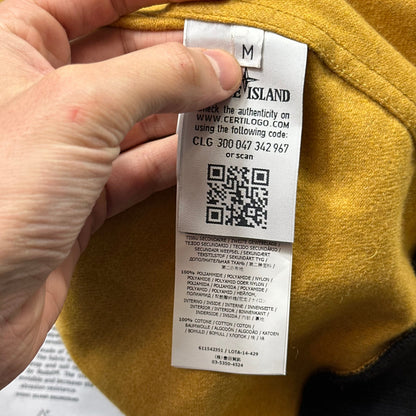 Stone Island AW14 Mélange Wool Poly Double Hood Jacket - M | Default Title, Yellow