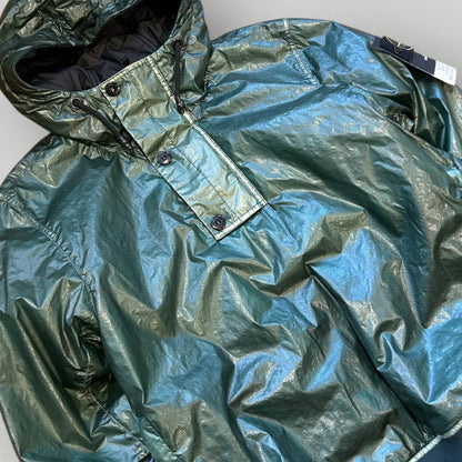 Stone Island 2022 Forest Green Microfelt Primaloft 82/22 40th Anniversary Jacket L