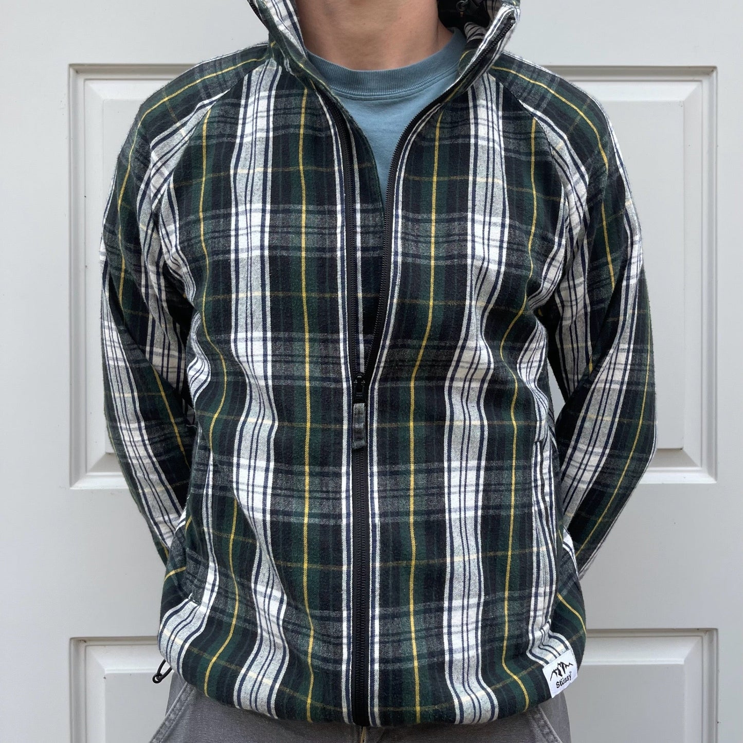 2000's Stussy Plaid Cotton Jacket (M) | Default Title, Multicoloured