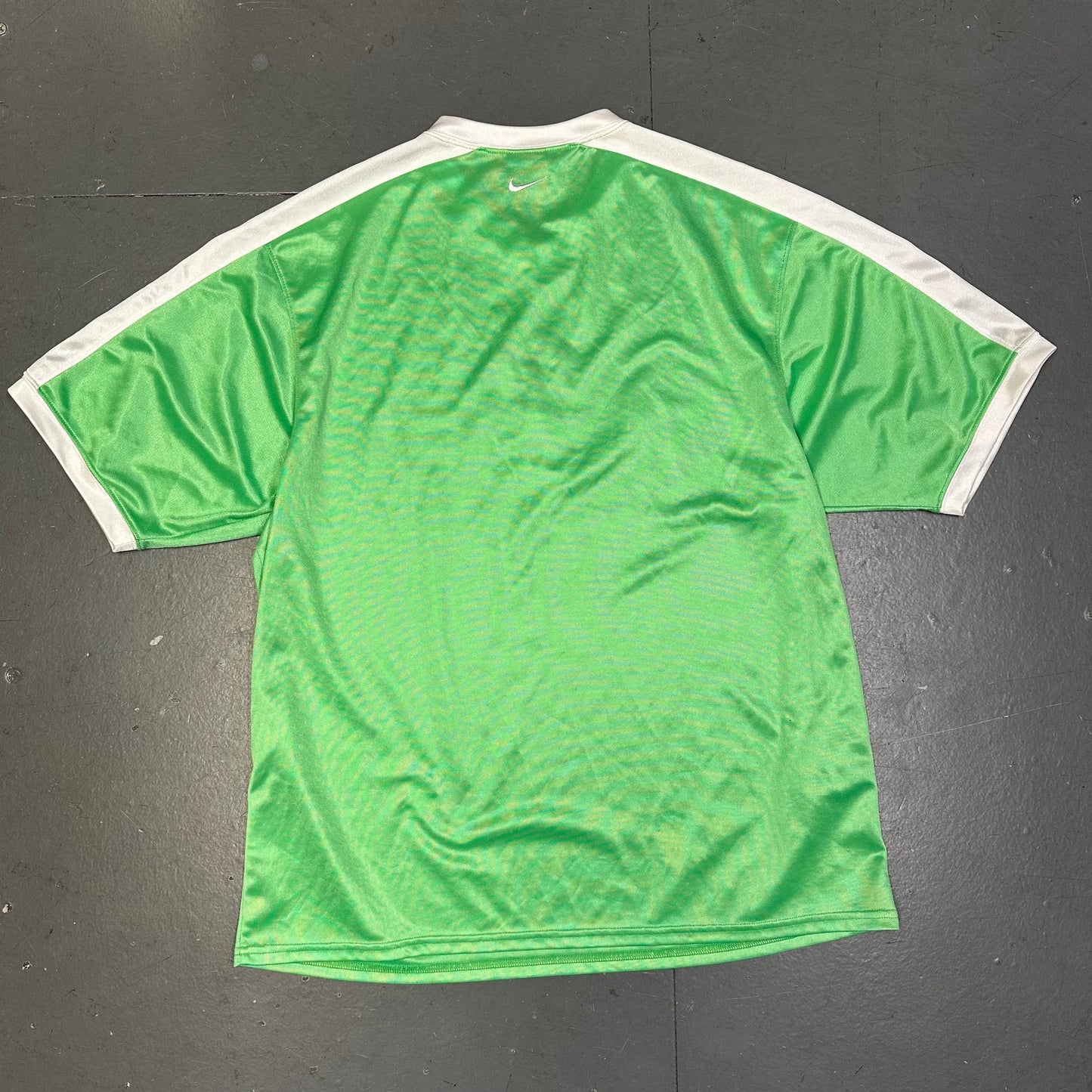 Nike Nigeria 2002 Shirt In Green ( M )