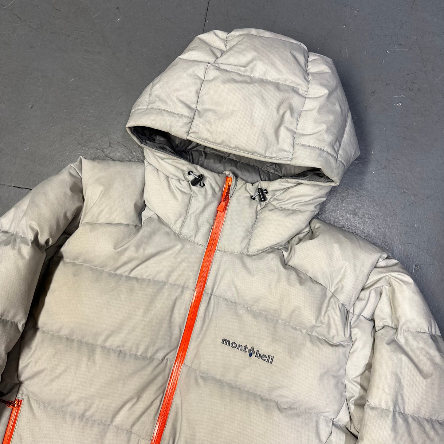 Montbell Gore-Tex Down Puffer Jacket In Grey ( XL )