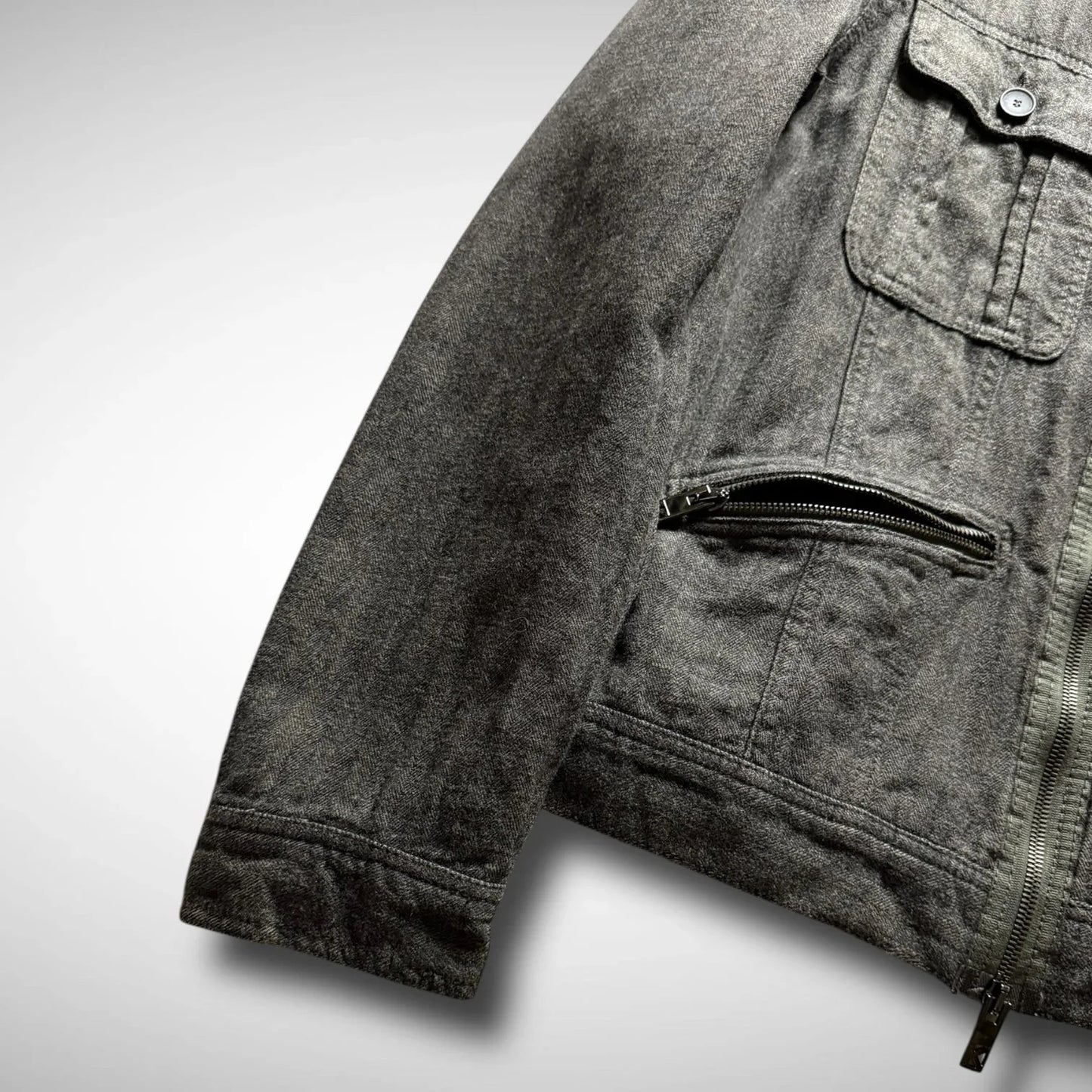 Kenzo Wool & Linen Worker Jacket (2000)