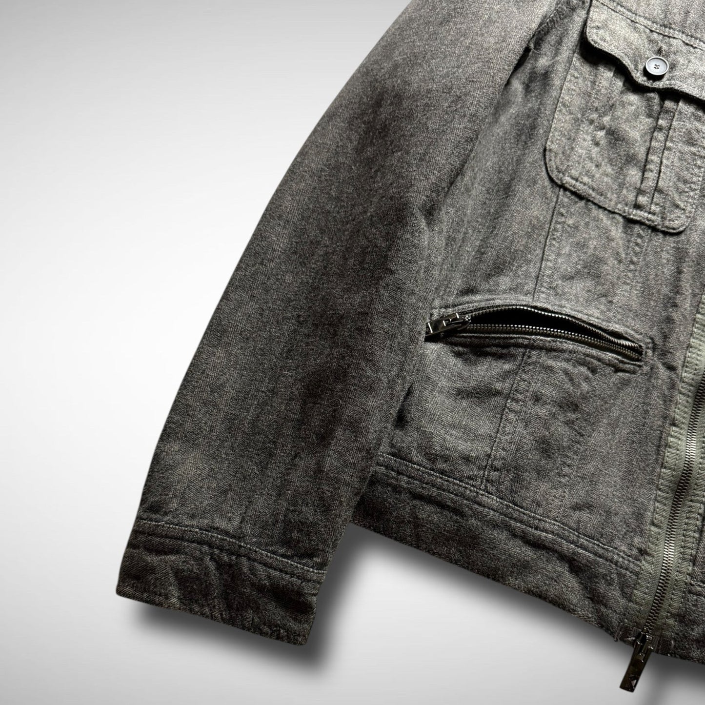 Kenzo Wool & Linen Worker Jacket (2000)