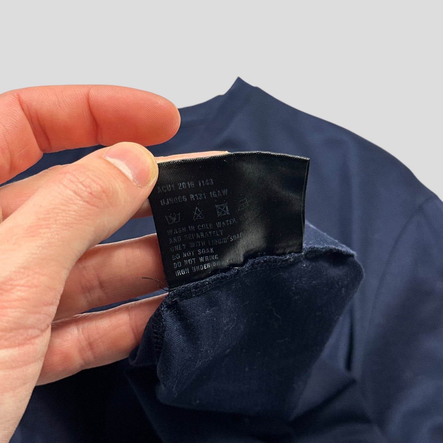 Prada 2016 Navy Blue Soft Cotton Pocket Logo T-shirt - L/XL | Default Title, Multicoloured