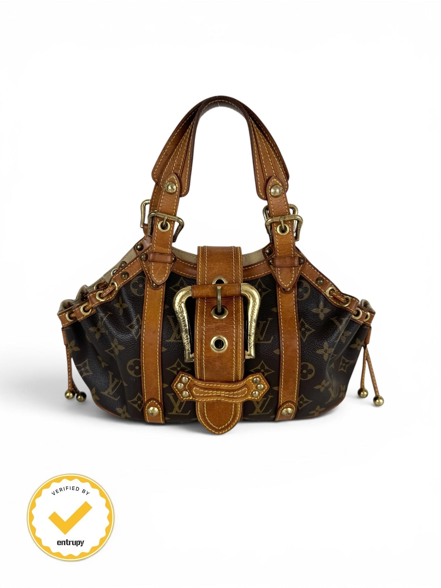2004 Louis Vuitton Theda PM Handbag RARE | O/S, Brown
