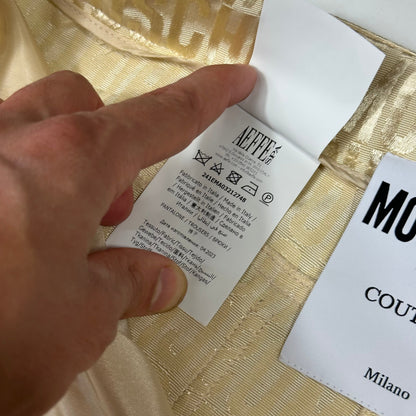 Moschino Couture 2023 Monogram Bomber Jacket + Cargo Trouser Set - IT40