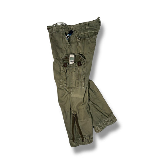 Abercrombie & Fitch 00’s Cargo Trousers W34 | W34, Multicoloured