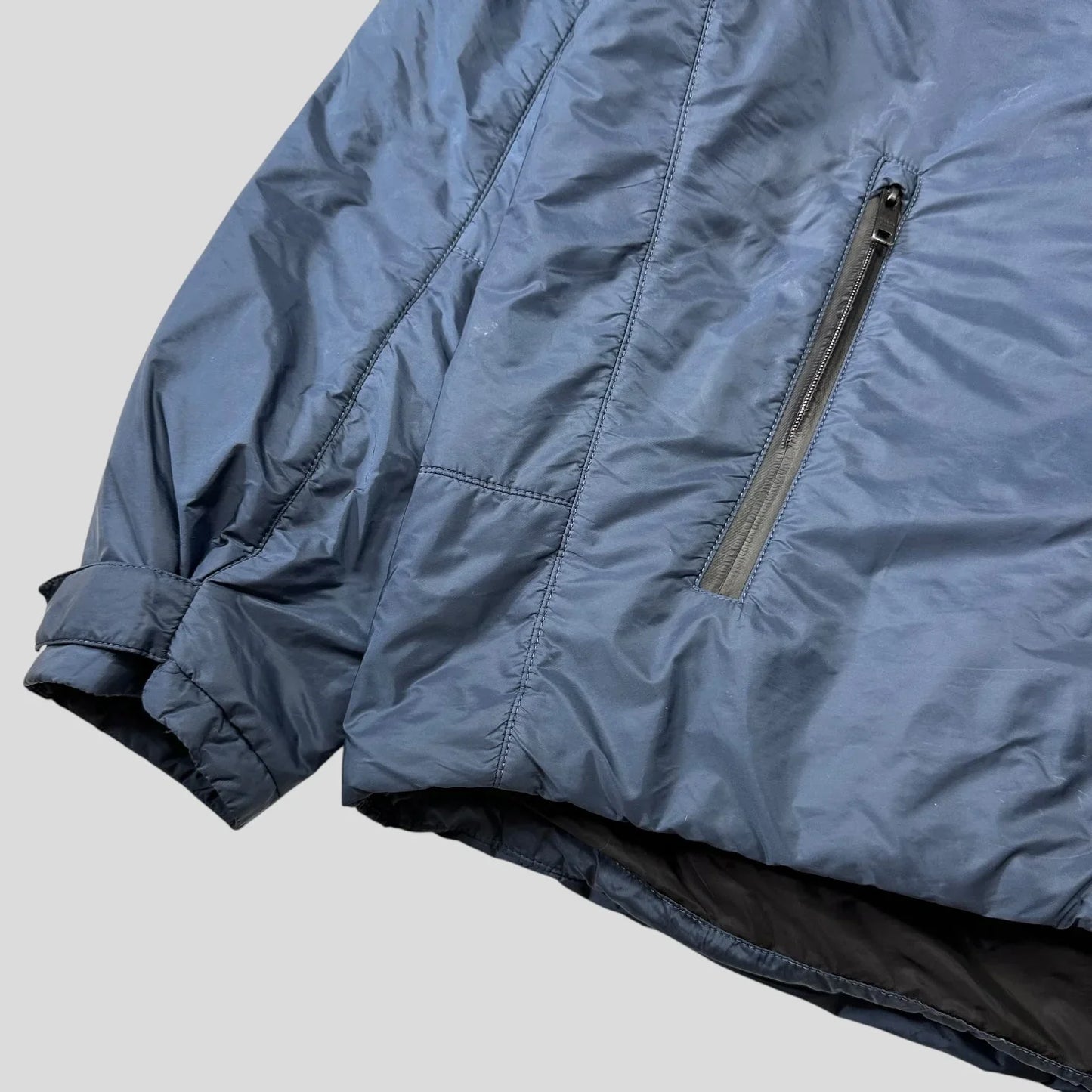 Prada Milano 2018 Laminated Nylon Padded Jacket - IT56 (XL)