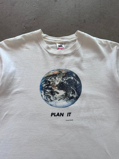 1990 Plan It Earth T-Shirt - L | Default Title, Red