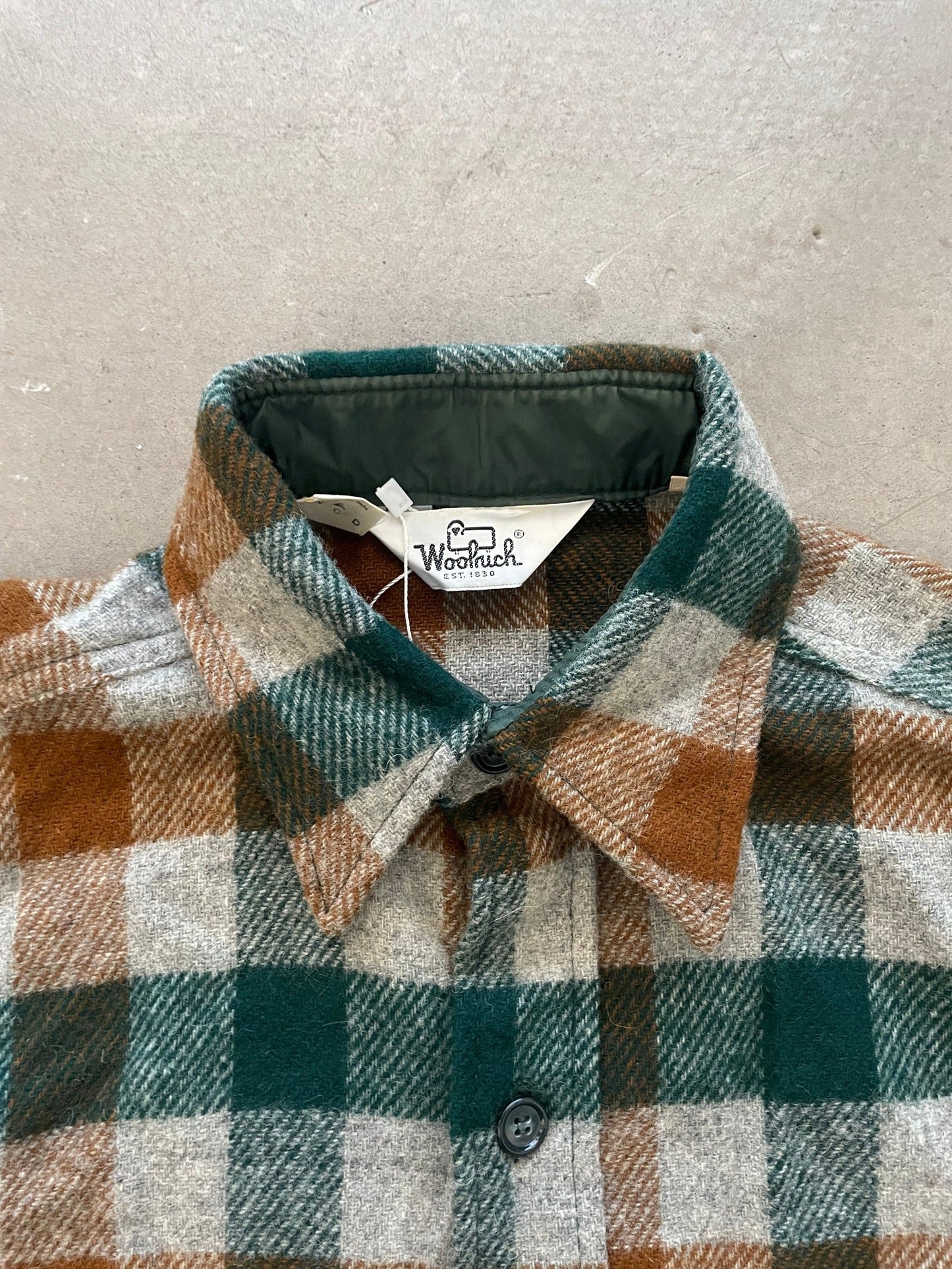1980’s Woolrich Check Shirt - M | Medium, Red