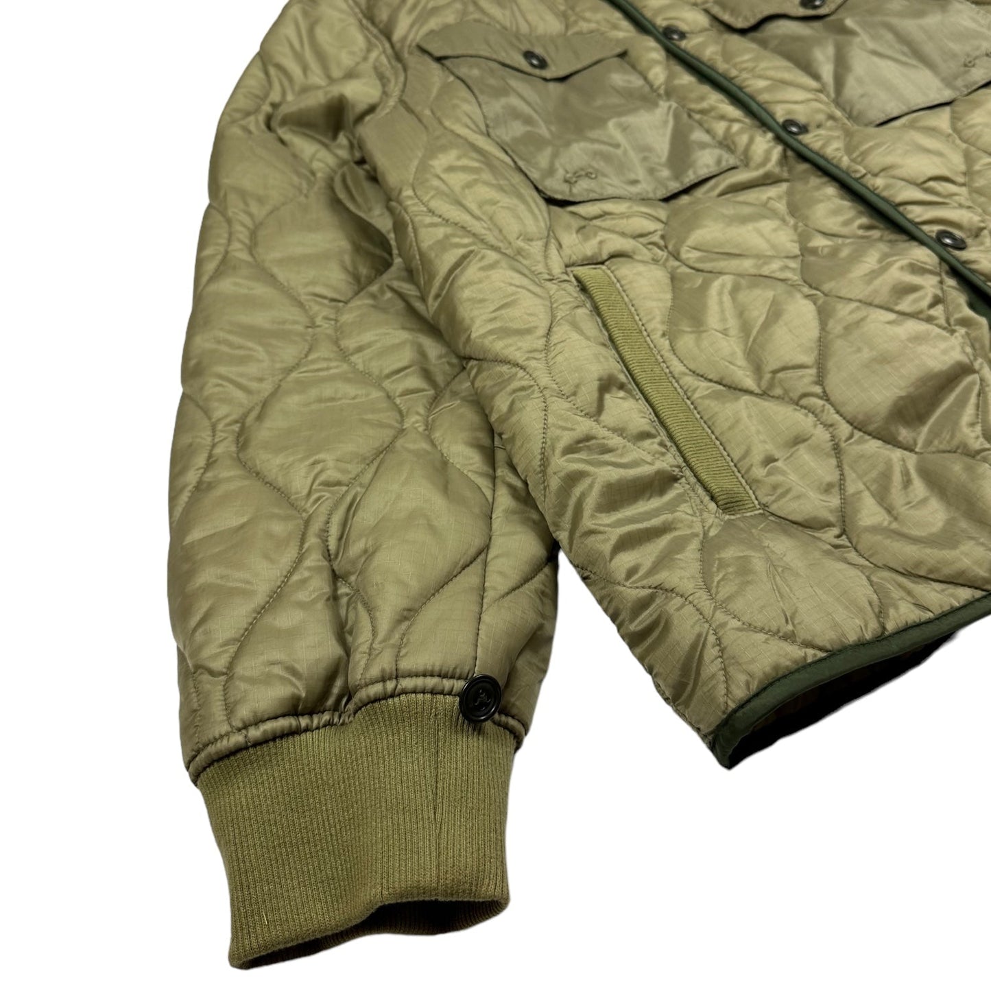 GAP Khaki Quilted Liner Jacket