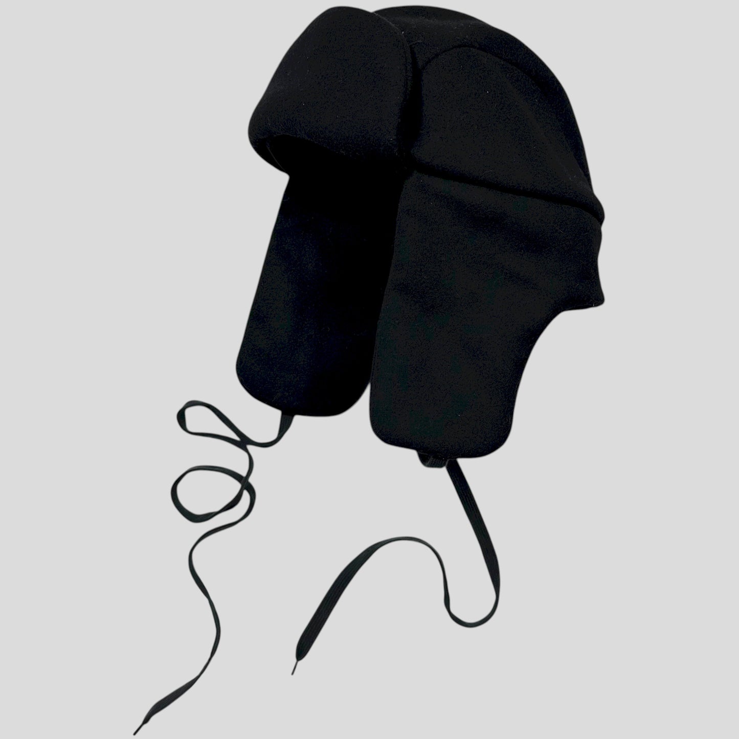 Prada 00’s 3D Wool Padded Trapper Hat - S/M