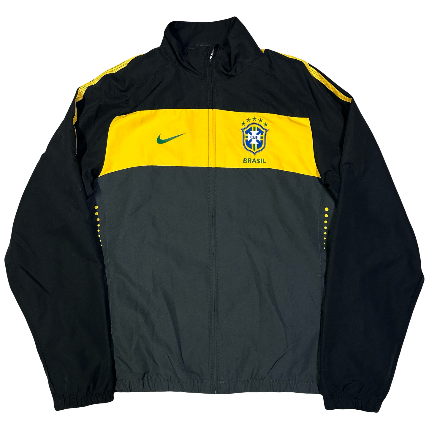 Nike Brazil 2010/11 Tracksuit In Black ( L )