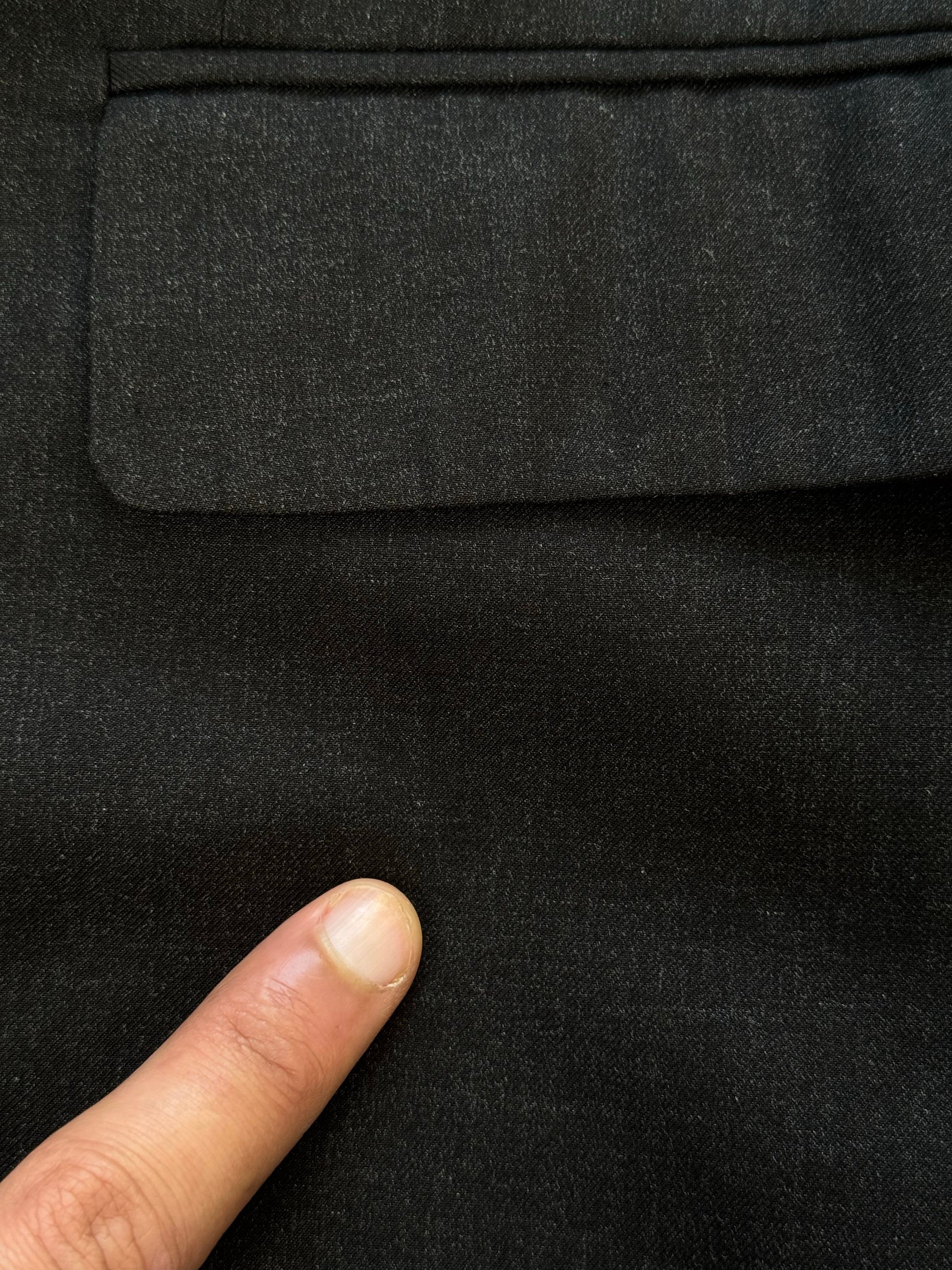 Loro Piana x Berluti 2000s pure wool single-breasted blazer, L/XL, tailored fit with notch lapels and classic style.