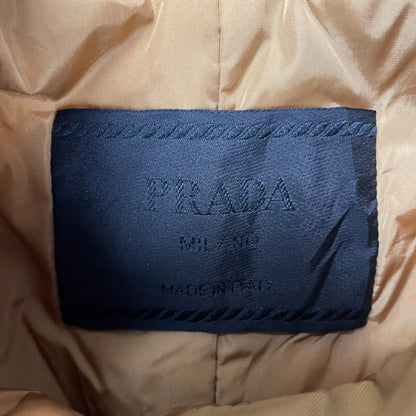 Vintage Prada Nylon Trench Jacket, Size 10 | O/S, Red