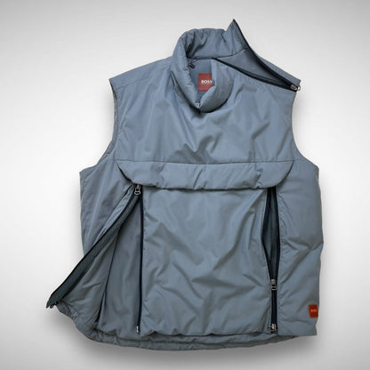 Hugo Boss Orange Zip-Up Vest (2000s)