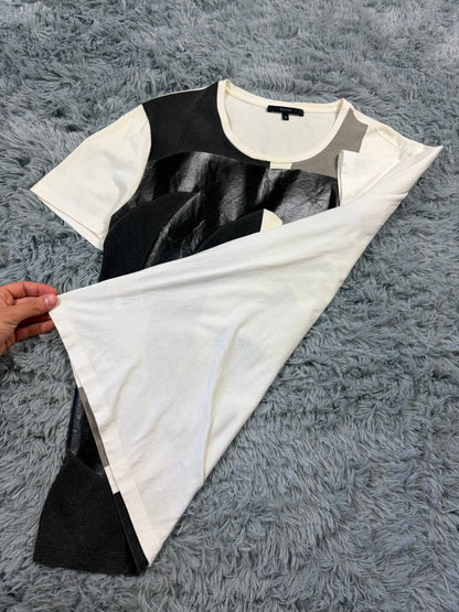 Gucci by Frida Giannini 2009 Giant GG Logo Colourblock T-Shirt - M | O/S, Multicoloured