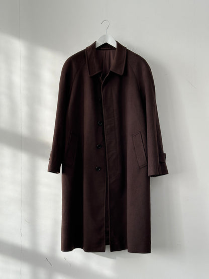 Pierre Balmain 80s Pure Cashmere Coat - XL