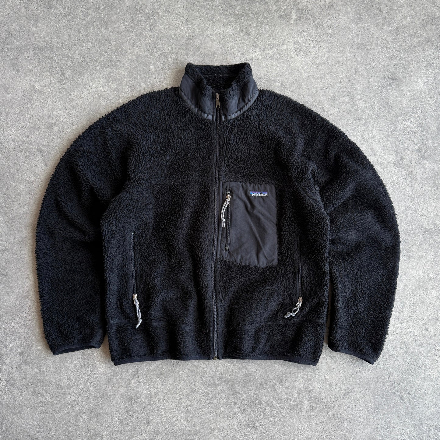 Patagonia 2001 Retro-X deep pile sherpa fleece jacket (L)