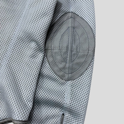 Prada Sport SS00 Technical Mesh + Leather Moto Jacket - IT44