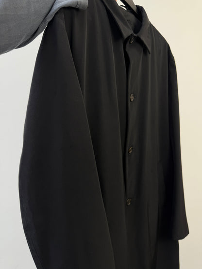 Prada 90s Trench Coat | O/S, Black