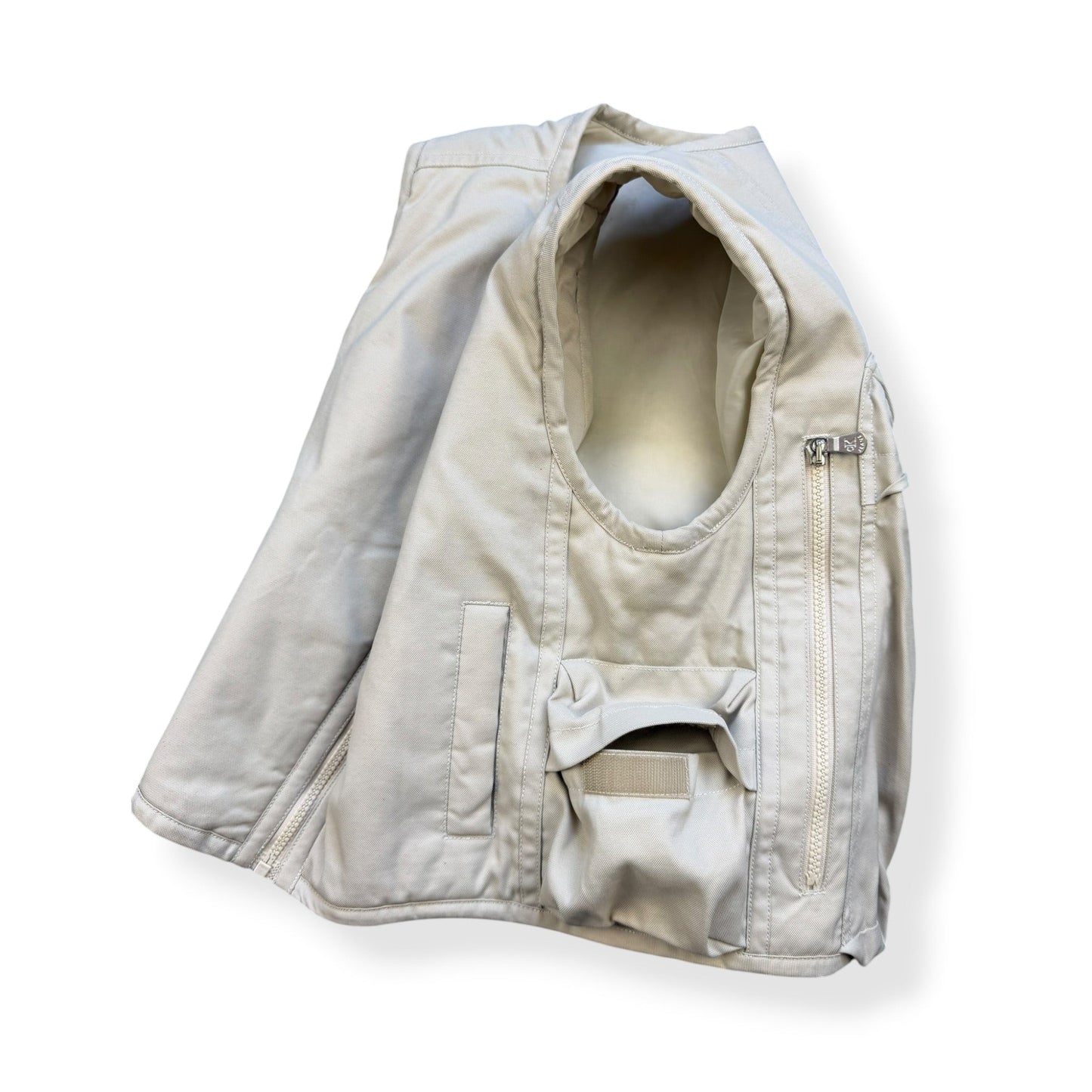 2000's Calvin Klein Integrated Backpack Cargo Jacket (XS) | O/S, Beige