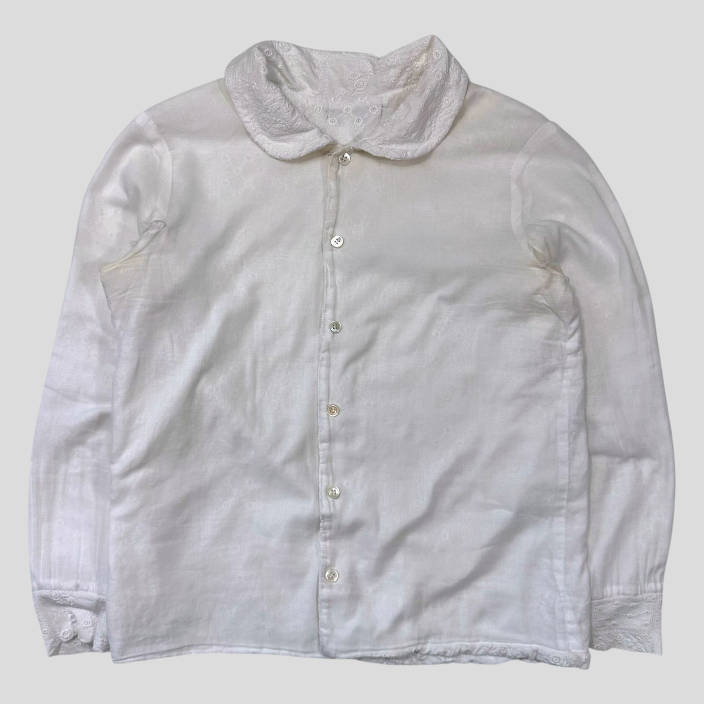 Comme Des Garçons Tricot Reversible Broderie Floral Shirt - S | Default Title, Multicoloured