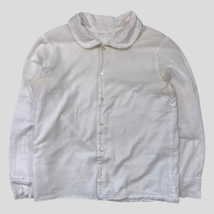 Comme Des Garçons Tricot Reversible Broderie Floral Shirt - S | Default Title, Multicoloured